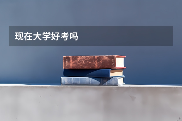 现在大学好考吗