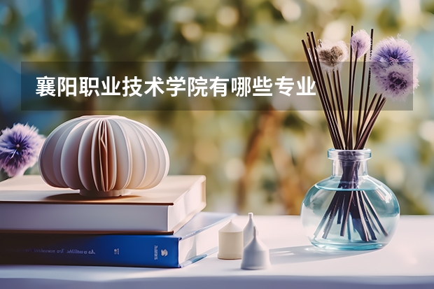襄阳职业技术学院有哪些专业