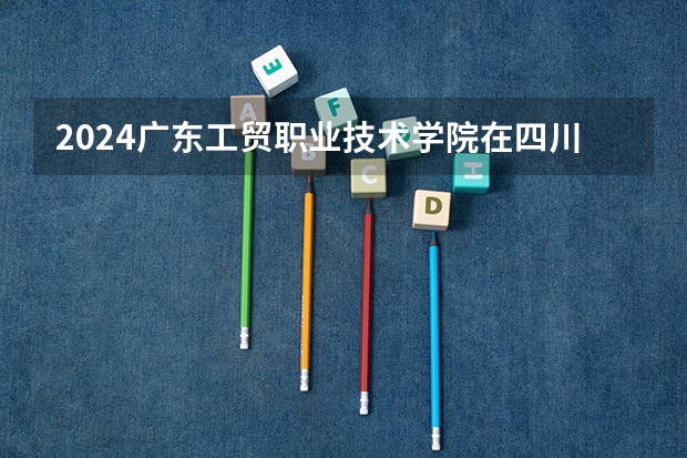 2024广东工贸职业技术学院在四川招生计划详解