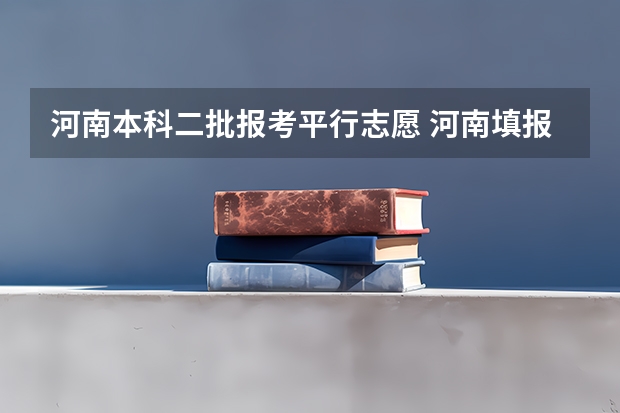 河南本科二批报考平行志愿 河南填报志愿可以填几个学校