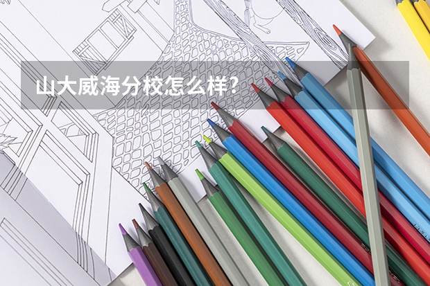 山大威海分校怎么样?