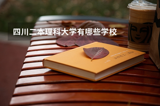四川二本理科大学有哪些学校