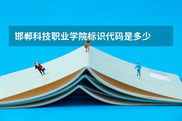 邯郸科技职业学院标识代码是多少