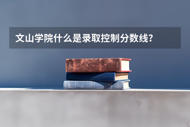 文山学院什么是录取控制分数线？