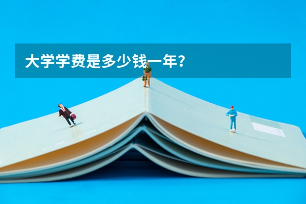 大学学费是多少钱一年？