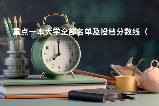 重点一本大学全部名单及投档分数线（湖北省大学名单排名榜及分数线）