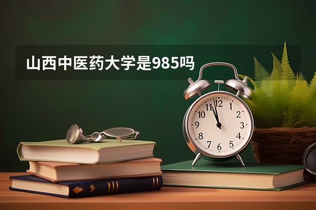 山西中医药大学是985吗