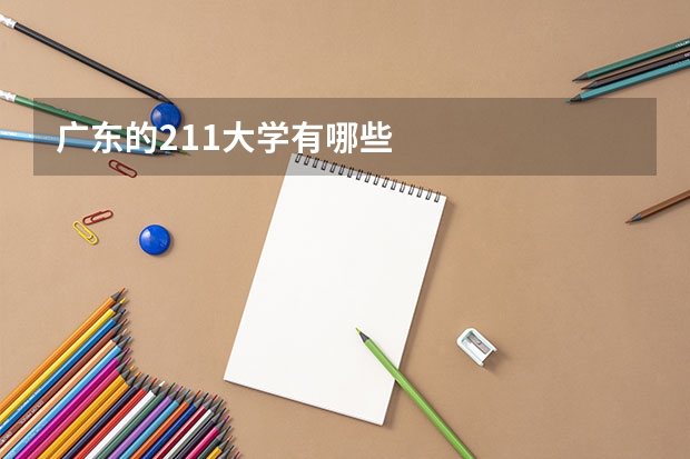 广东的211大学有哪些