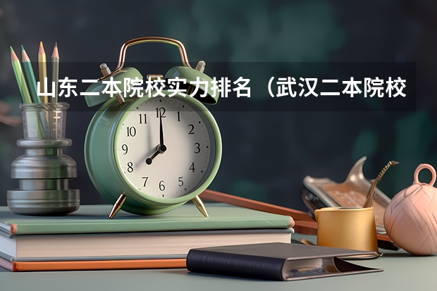 山东二本院校实力排名（武汉二本院校排名及分数线）