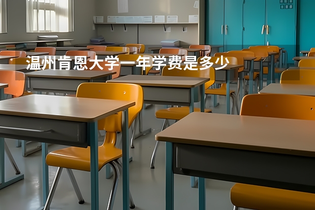 温州肯恩大学一年学费是多少