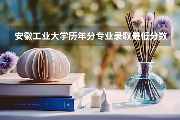 安徽工业大学历年分专业录取最低分数线（全国二本大学录取分数线二本最低分数线（多省含文理科））
